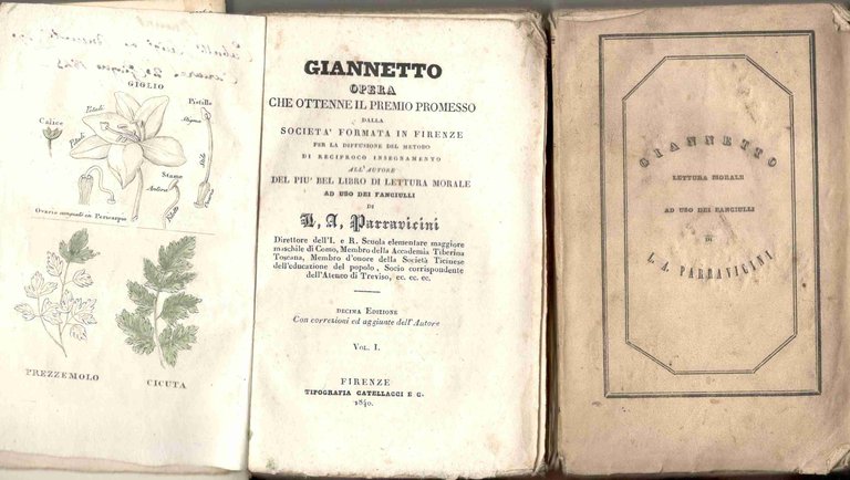 Giannetto. Opera che ottenne il premio promesso dalla società formata …