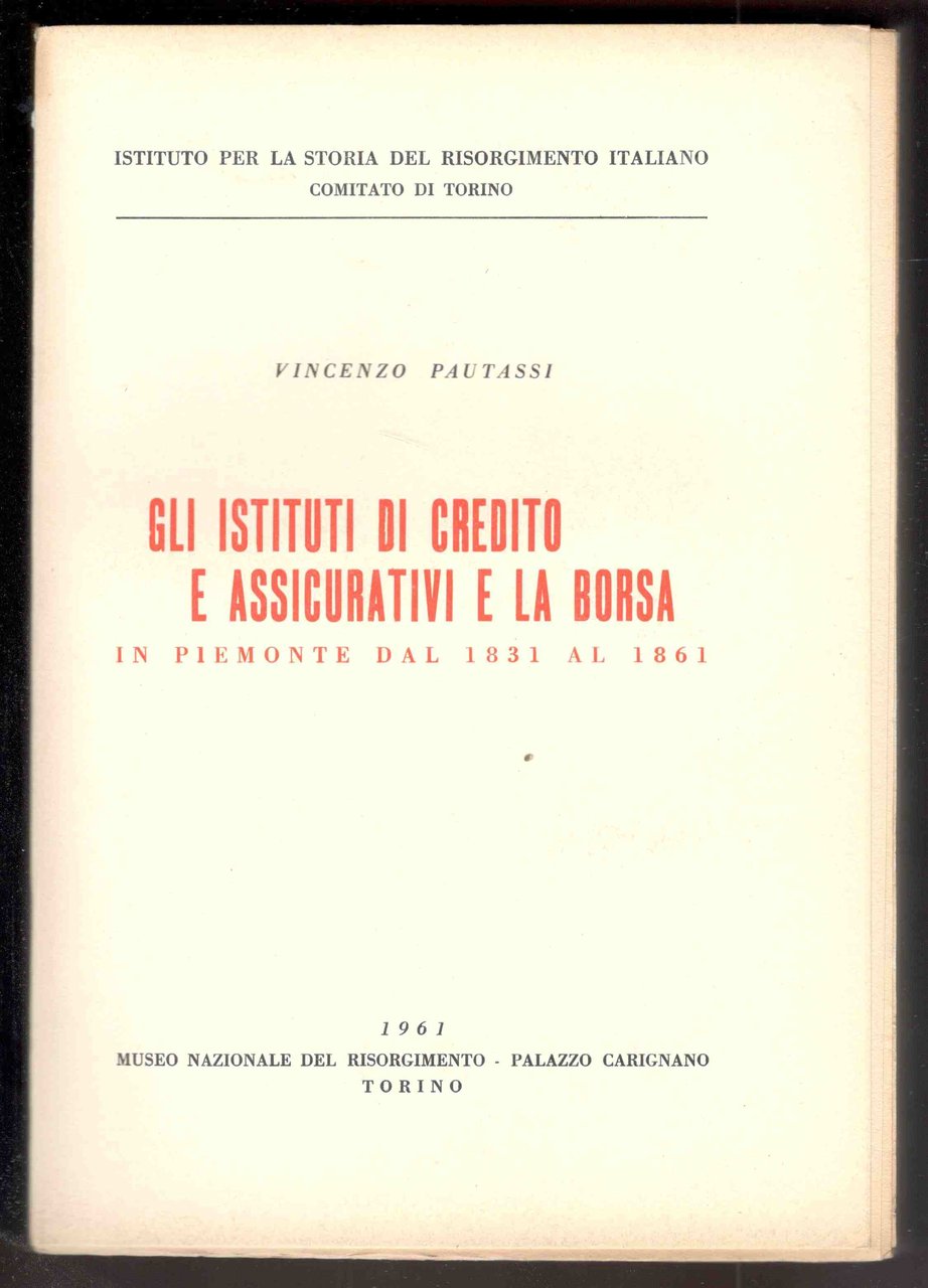 Gli istituti di credito e assicurativi e la borsa in …
