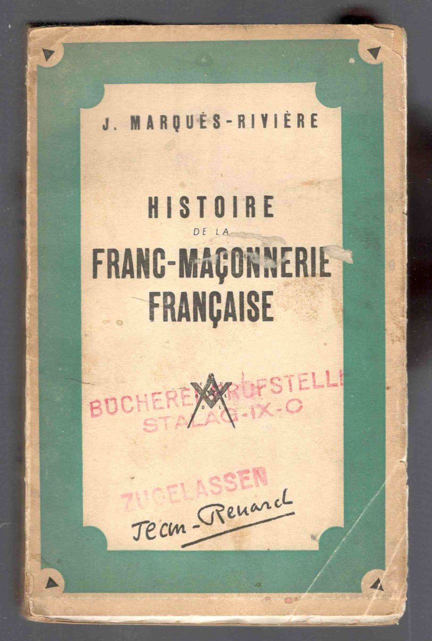 Histoire de la Franc Maçonnerie française. Copia proveniente da un … | Immagine principale