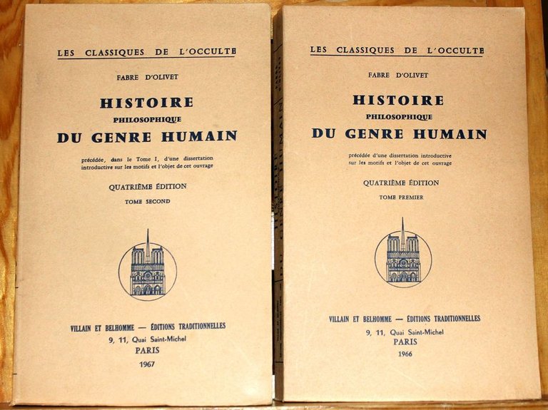 Histoire philosophique du genre humain. Précédée d'une dissertation instructive sur …
