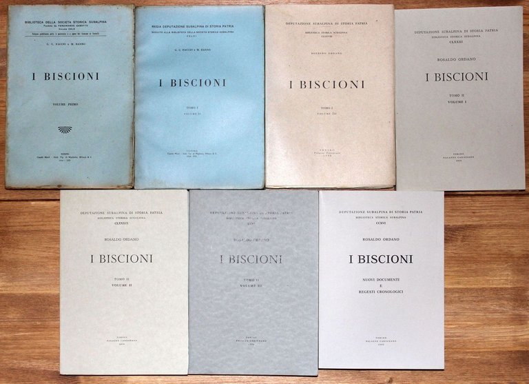 I biscioni. Serie completa in sette volumi