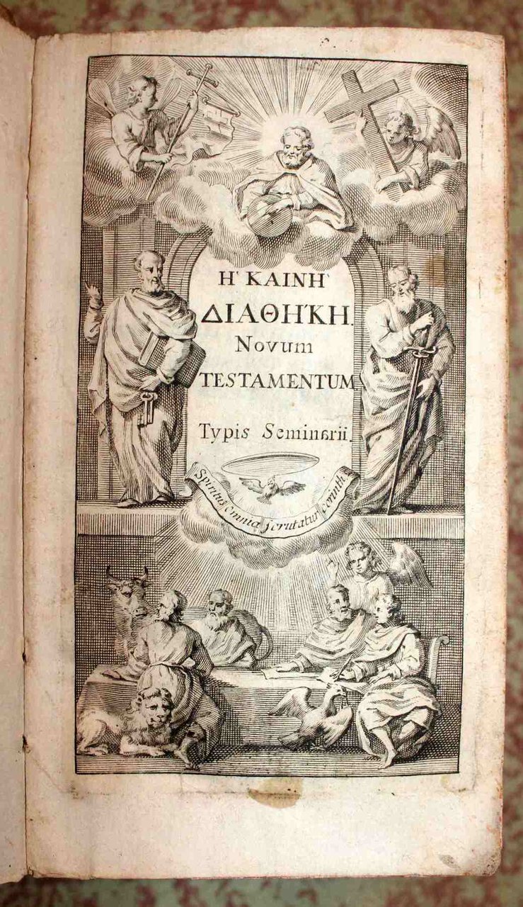 I Kainì Diathiki - Novum Testamentum. Ex Regiis, aliisque optimis …