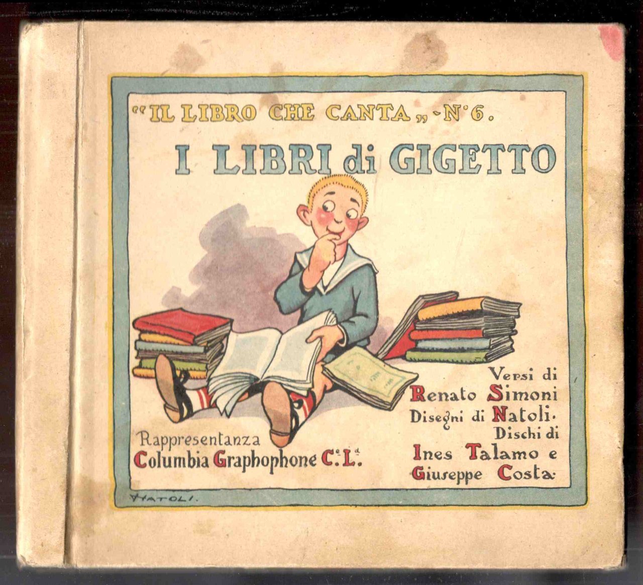 I libri di Gigetto. Il libro che canta. N. 6. …