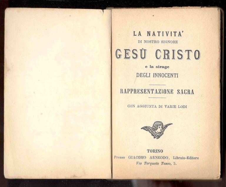 Il pastore Gelindo. La natività di nostro Signore Gesù Cristo …