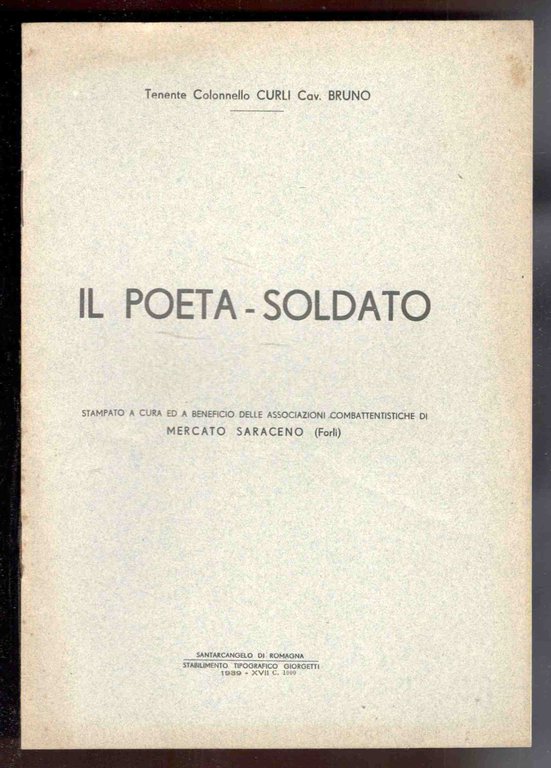 Il poeta-soldato