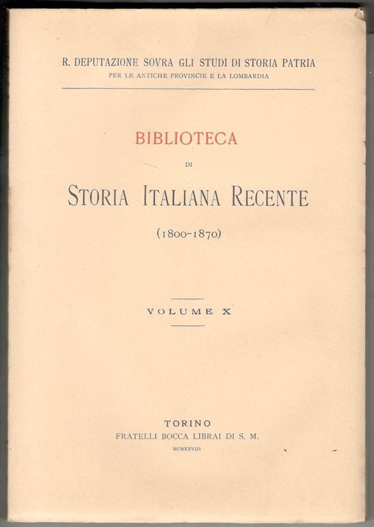 Il primo anno del Ministero Vallesa (1814-1815). Saggio di politica …