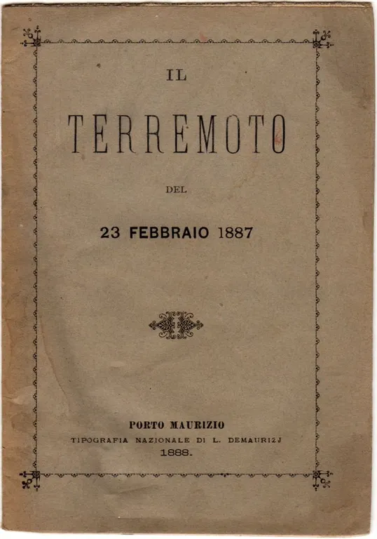 Il terremoto del 23 febbraio 1887 | Immagine Gallery 2