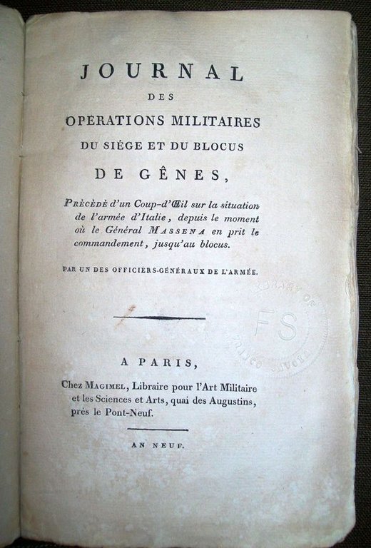 Journal des Opérations Militaires du Siége et du Blocus de … | Immagine Gallery 2