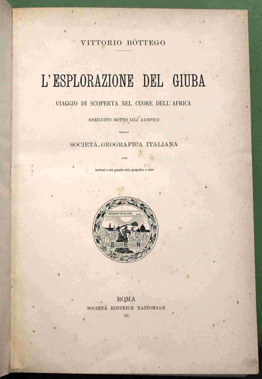 L'esplorazione del Giuba viaggio di scoperta nel cuore dell'Africa eseguito …