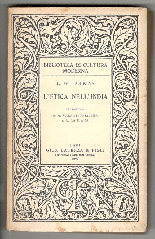L'etica nell'India