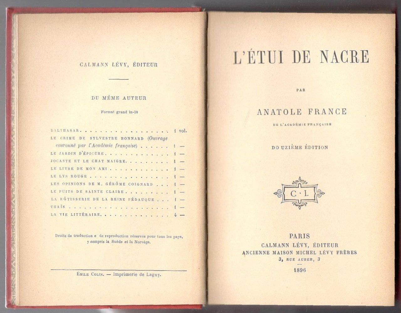 L'étui de nacre