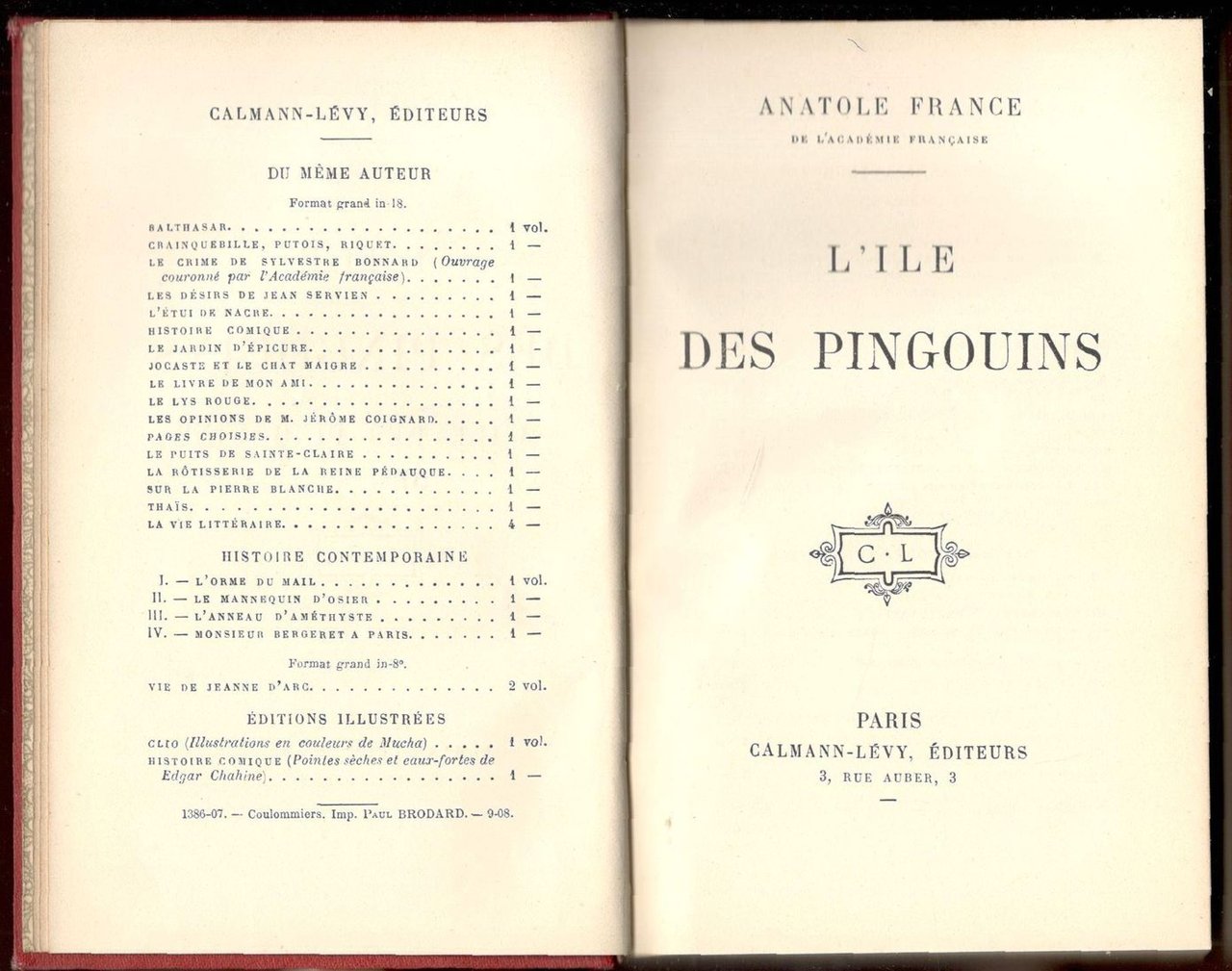 L'ile des pingouins