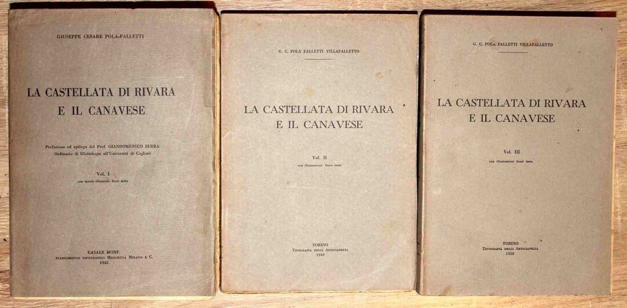 La Castellata di Rivara e il Canavese. Prefazione ed epilogo …