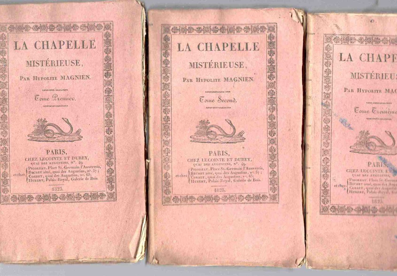 La chapelle misterieuse (tre volumi) | Immagine principale