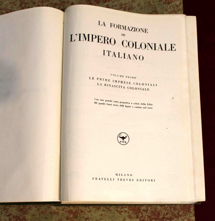 La formazione de l'Impero Coloniale Italiano