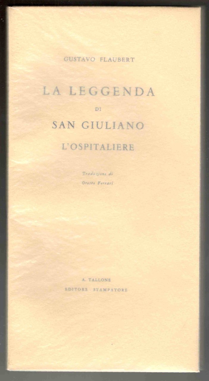 La leggenda di San Giuliano l'Ospitaliere