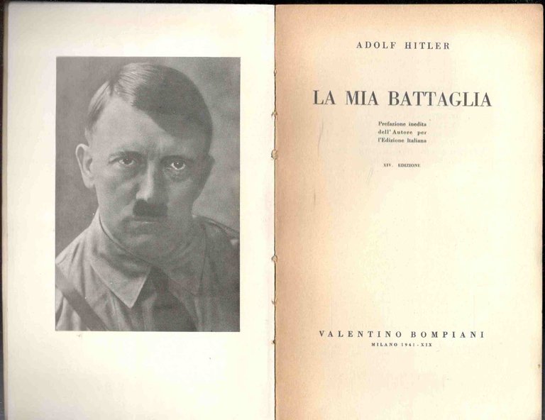 La mia battaglia (Mein Kampf). Prefazione inedita dell'Autore per l'edizione … | Immagine Gallery 1