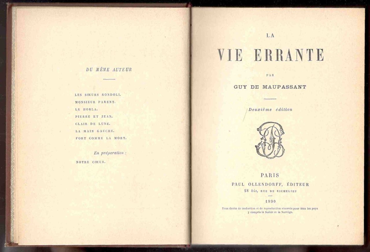 La vie errante. Deuxième édition