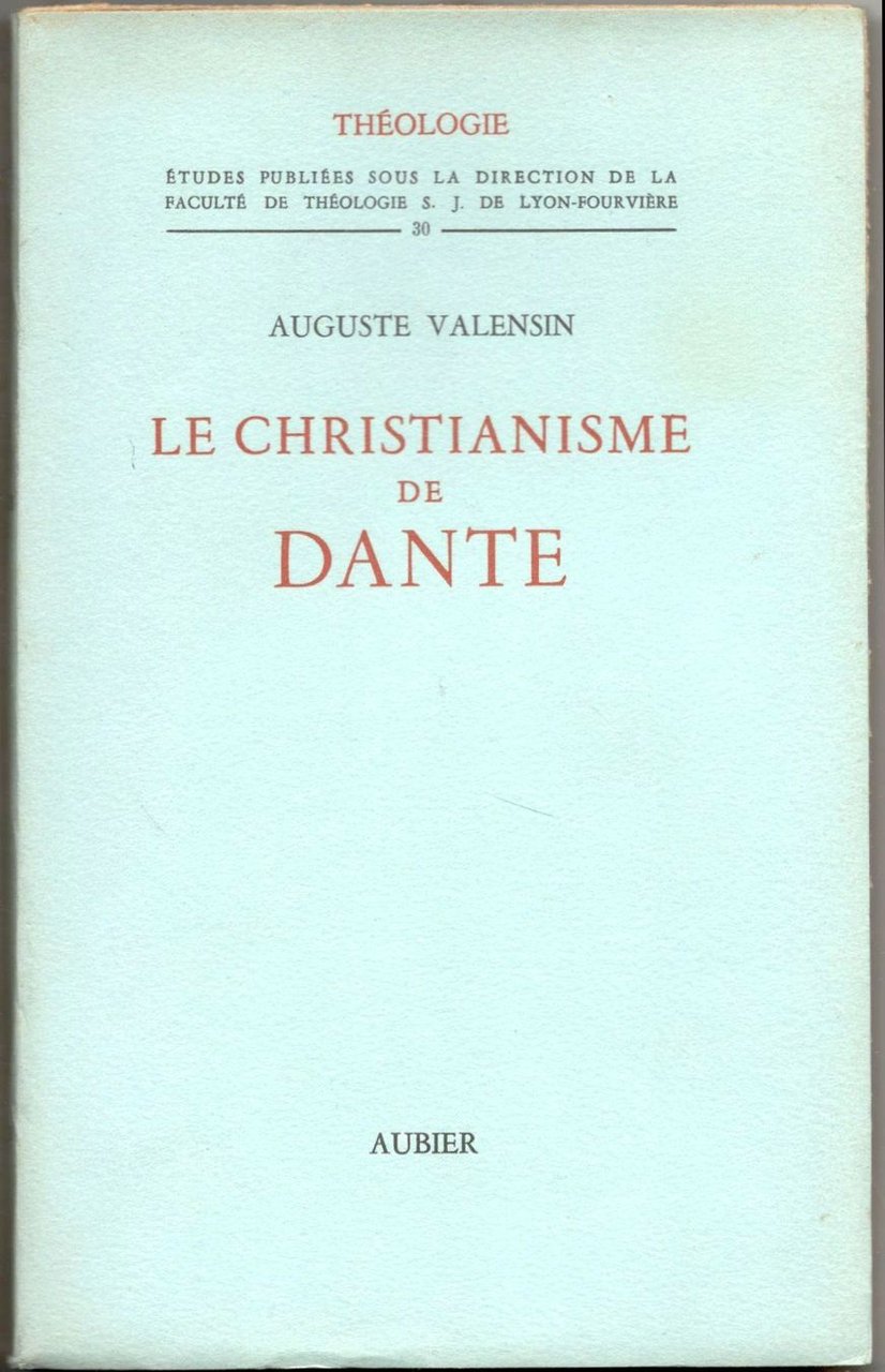 Le christianisme de Dante