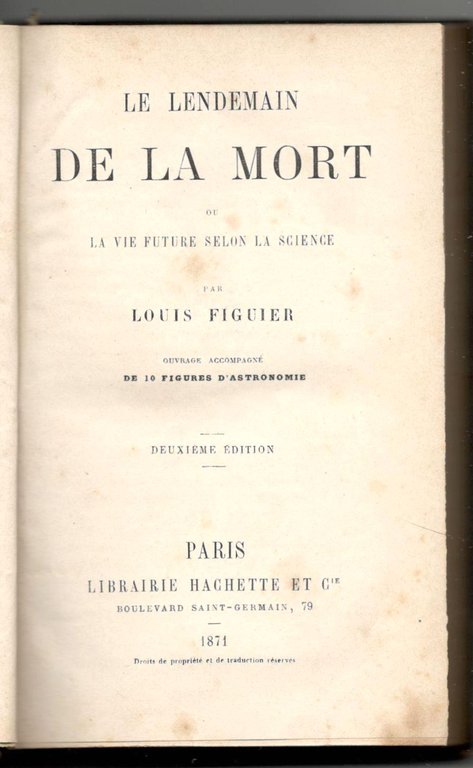 Le lendemain de la Mort, ou la vie future selon …