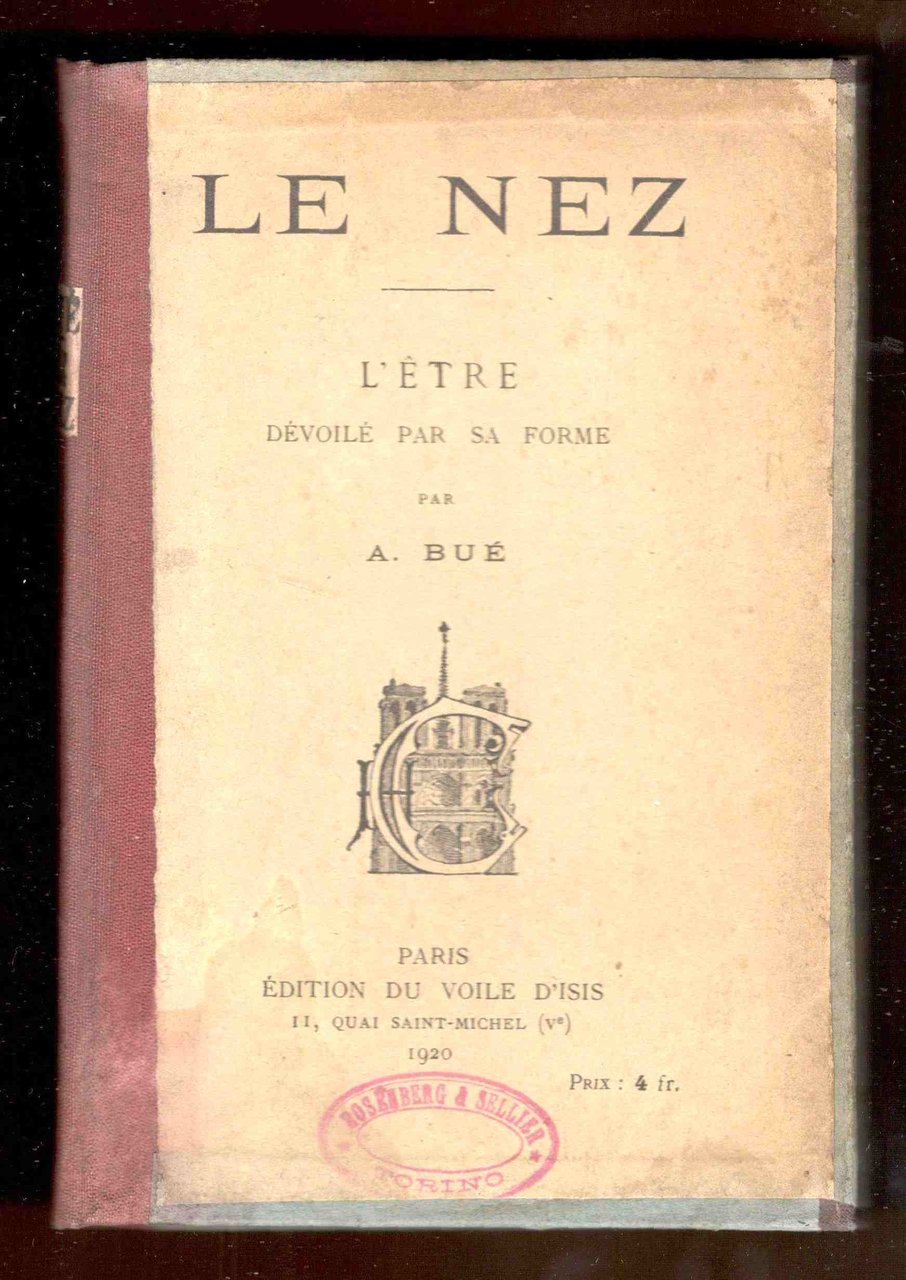 Le nez. L'Être dévoilé par sa forme | Immagine principale
