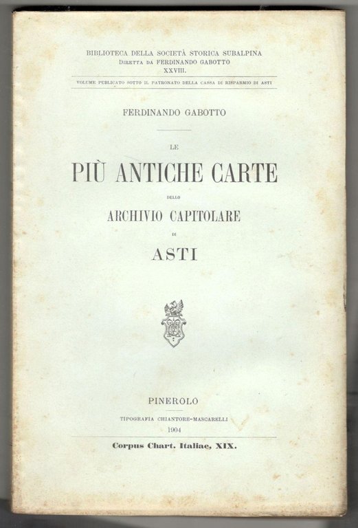 Le più antiche carte dello archivio capitolare di Asti | Immagine Gallery 2