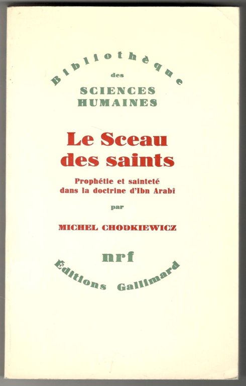 Le Sceau des saints. Prophétie et sainteté dans la doctine …