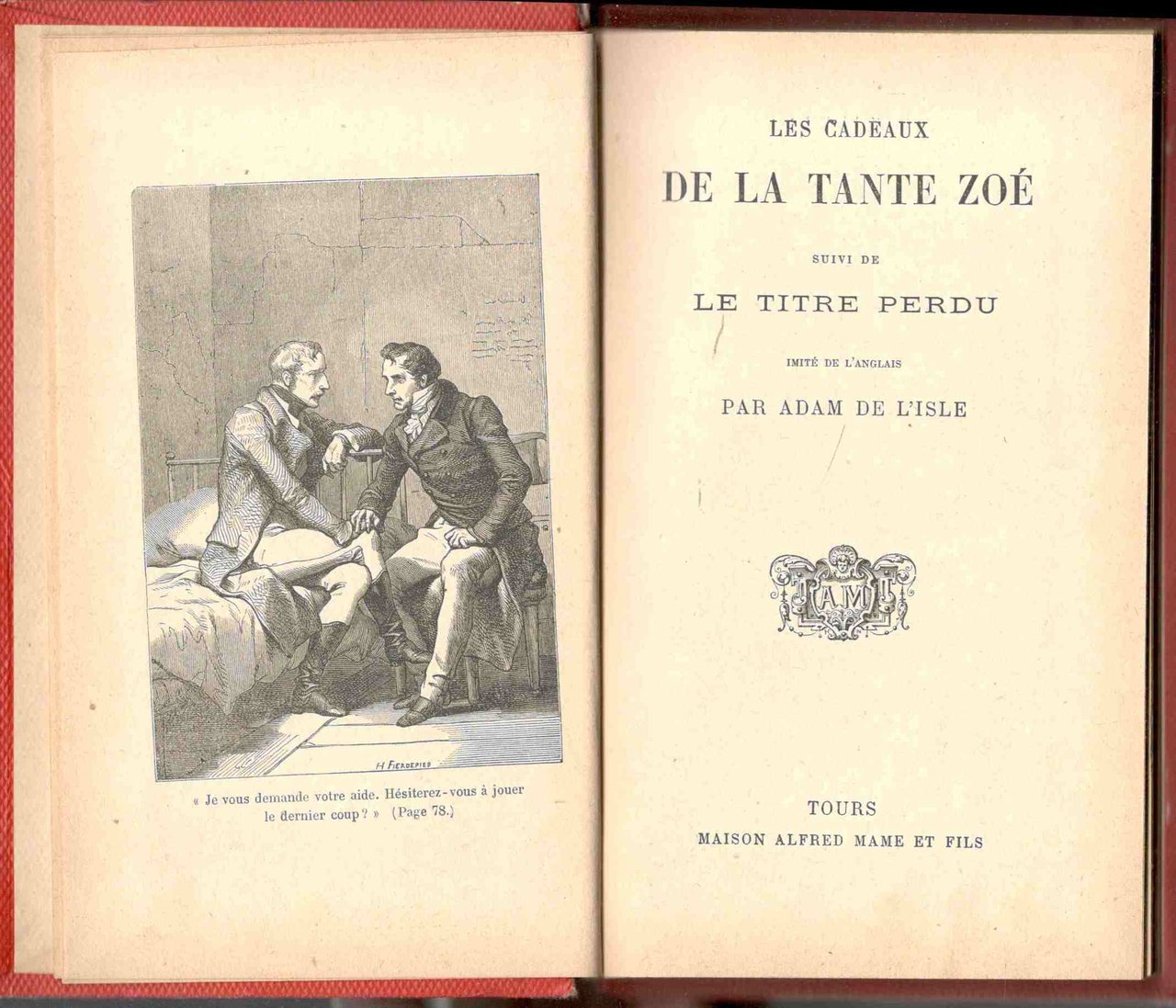 Les cadeaux de la tante Zoé, suivi de Le titre … | Immagine principale