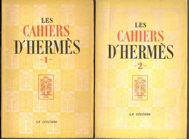 Les cahiers d'Hermès. N. 1. Les lettres françaises et la …