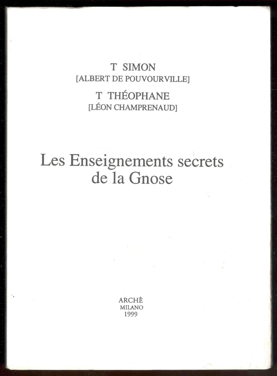 Les enseignements secrets de la gnose