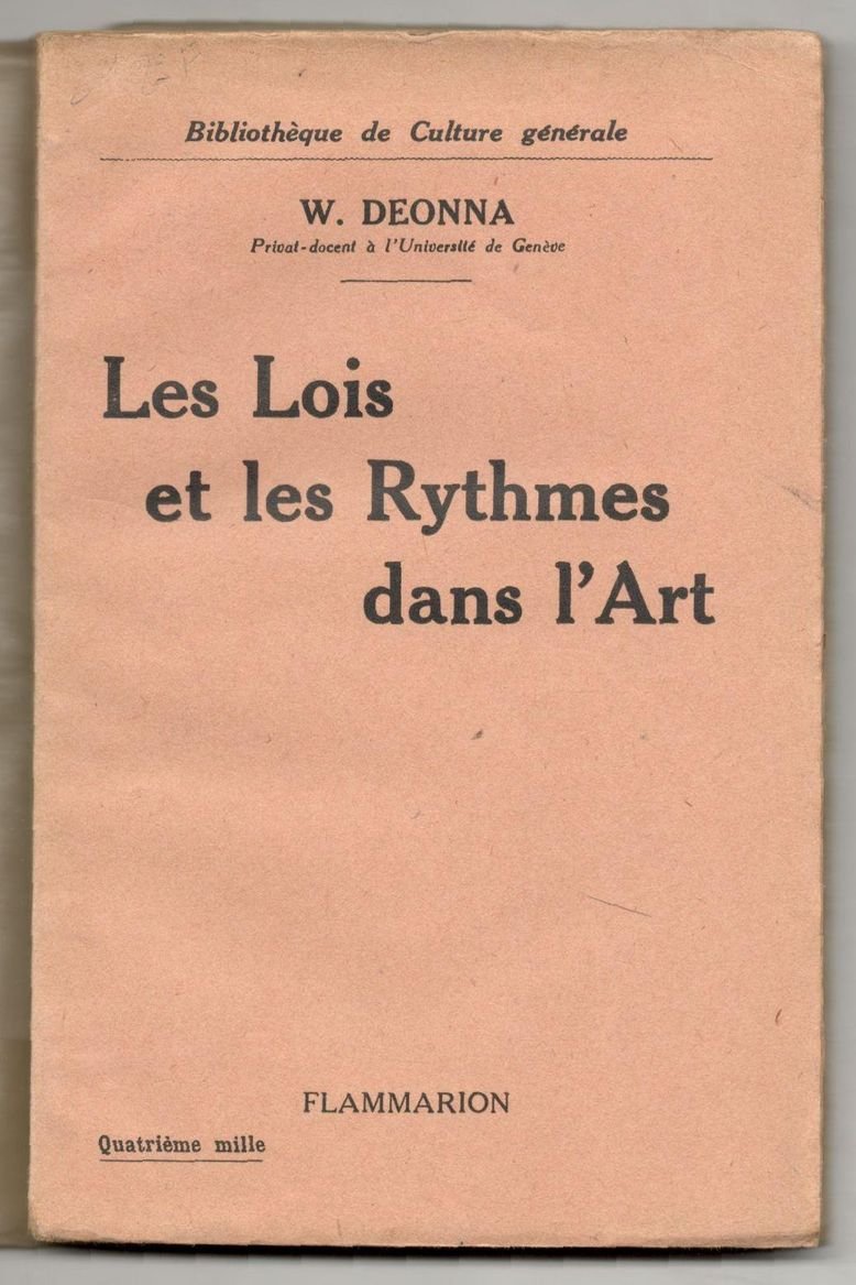 Les Lois et les Rythmes dans l'Art