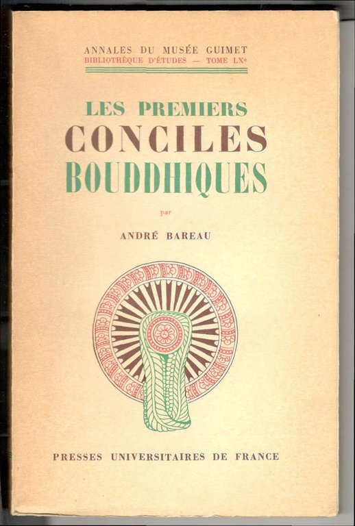 Les premiers conciles bouddhiques