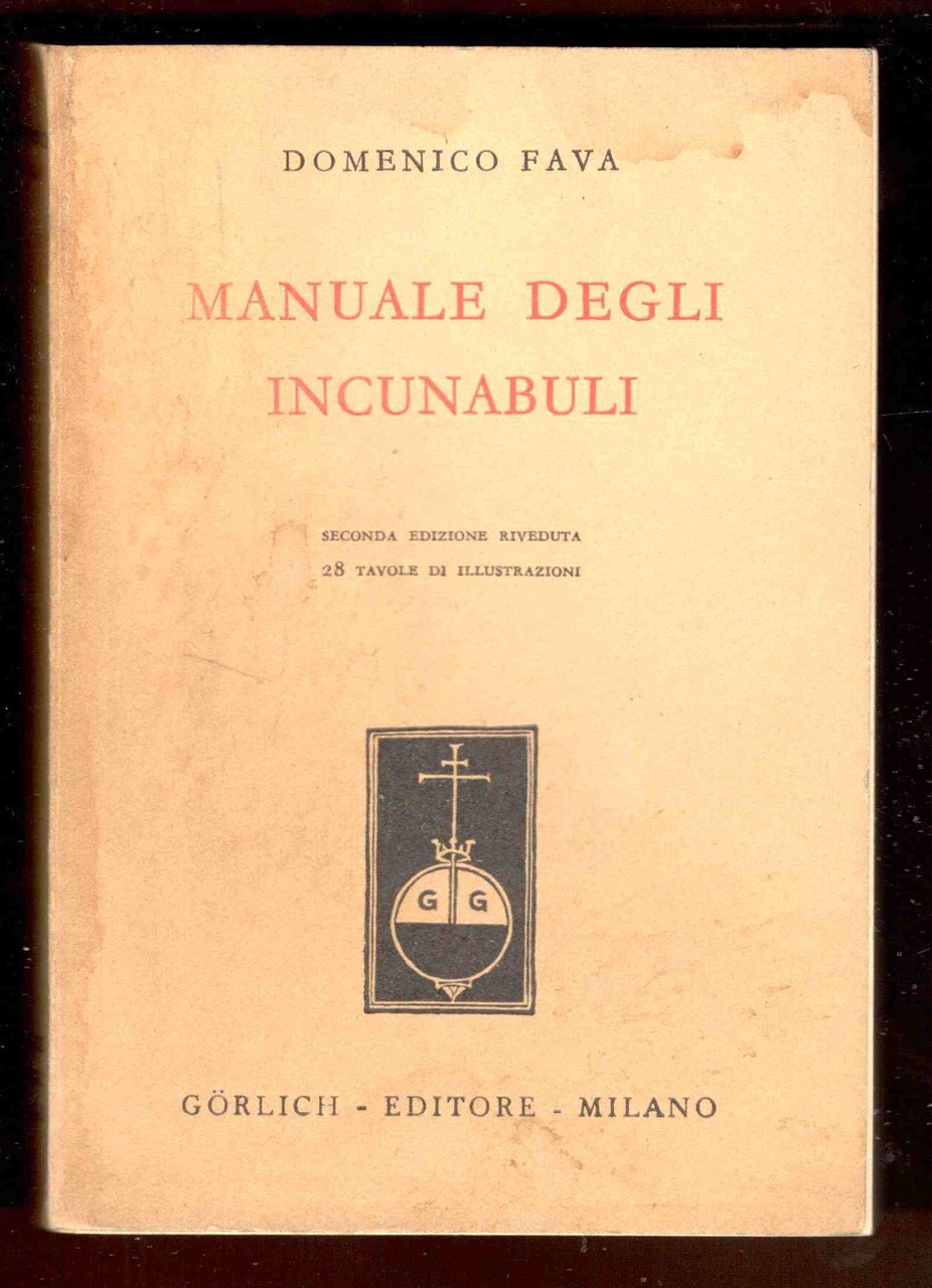 Manuale degli Incunabuli