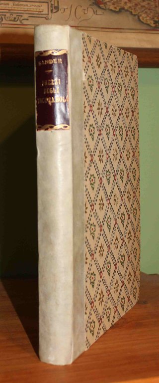 Manuale dei prezzi degli incunaboli