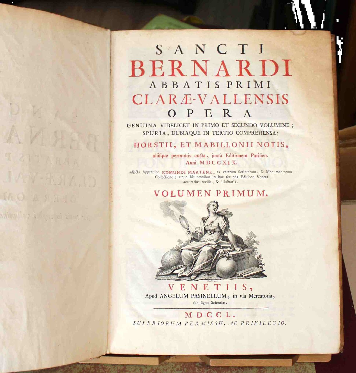 Opera genuina videlicet in primo et secundo volumine; spuria, dubiaque …