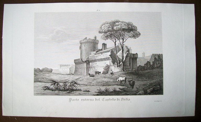 PARTE ESTERNA DEL CASTELLO DI OSTIA | Immagine Gallery 2