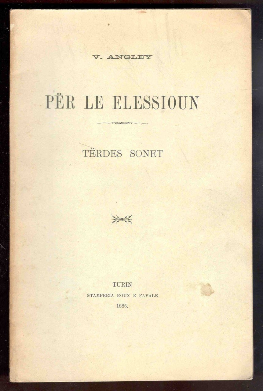 Për le elessioun. Tërdes sonet