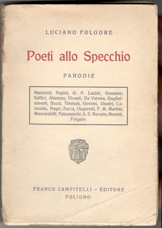 Poeti allo specchio. Parodie