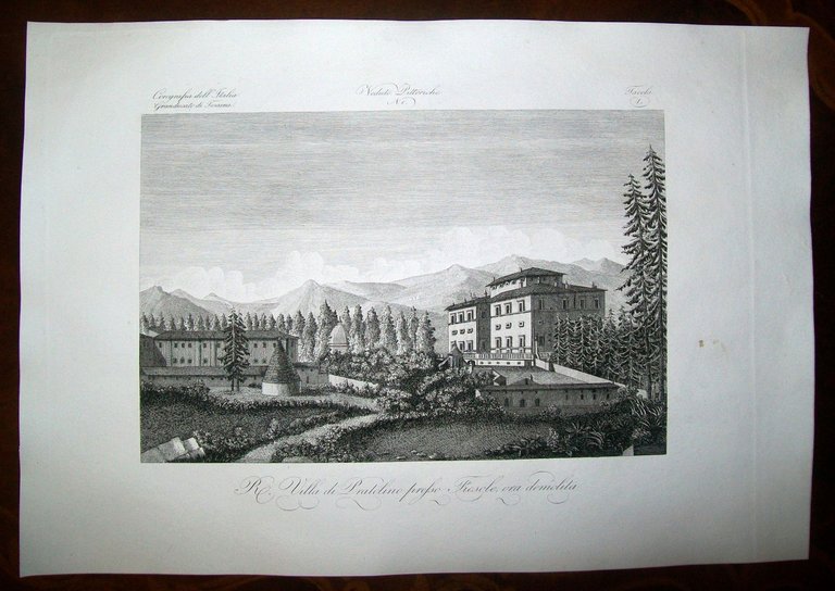 R. VILLA DI PRATOLINO PRESSO FIESOLE, ora demolita | Immagine Gallery 2