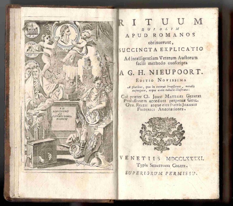 Rituum qui olim apud Romanos obtinuerunt, succincta explicatio. Ad intelligentian …