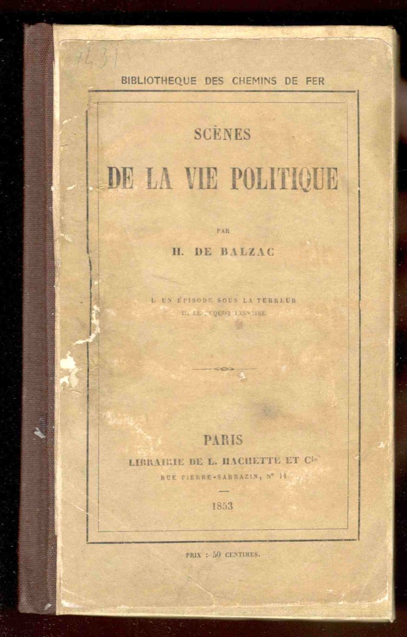 Scènes de la vie politique | Immagine principale