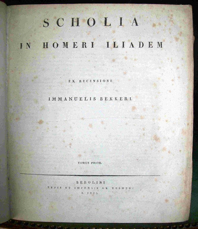 Scholia in Homeri Iliadem