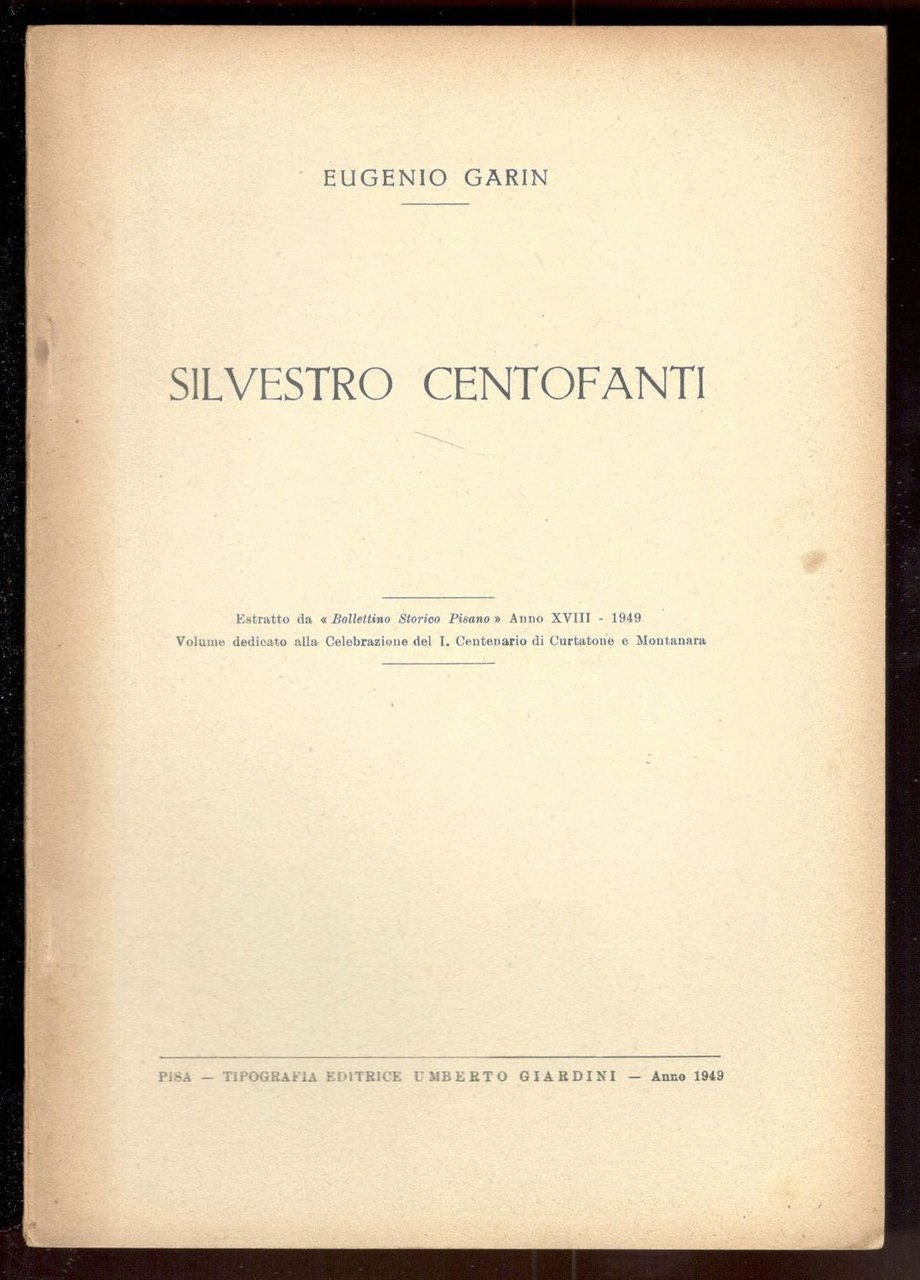 Silvestro Centofanti