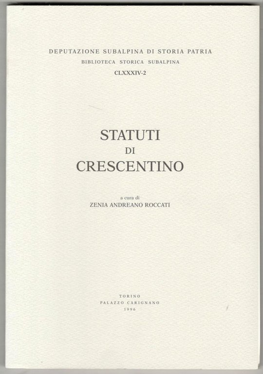 Statuti di Crescentino