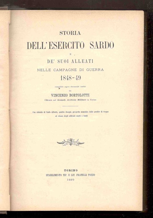 Storia dell'esercito sardo e dei suoi alleati nelle campagne di …
