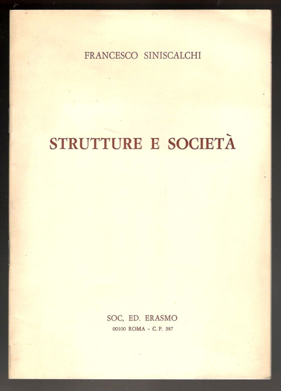 Strutture e società