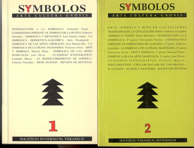 Symbolos. Arte, cultura, gnosis. Numeri 1 - 2
