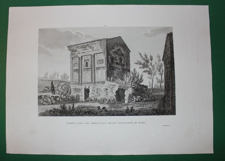 TEMPIO DEL DIO REDICULO NELLE VICINANZE DI ROMA
