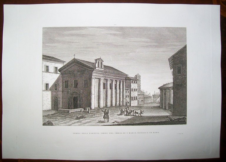 TEMPIO DELLA FORTUNA VIRILE ORA CHIESA DI S. MARIA EGIZIACA …