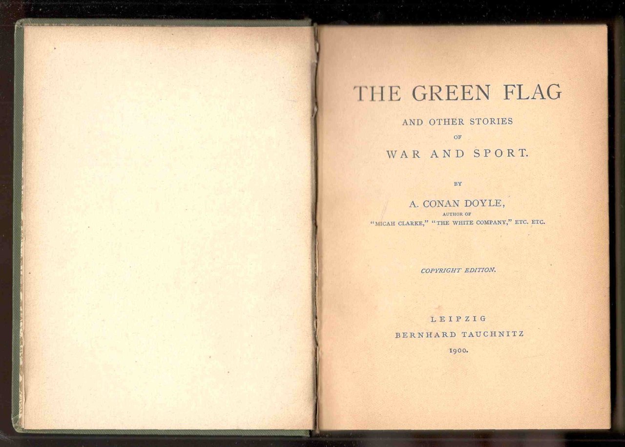 The Green flag and other stories of war and sport